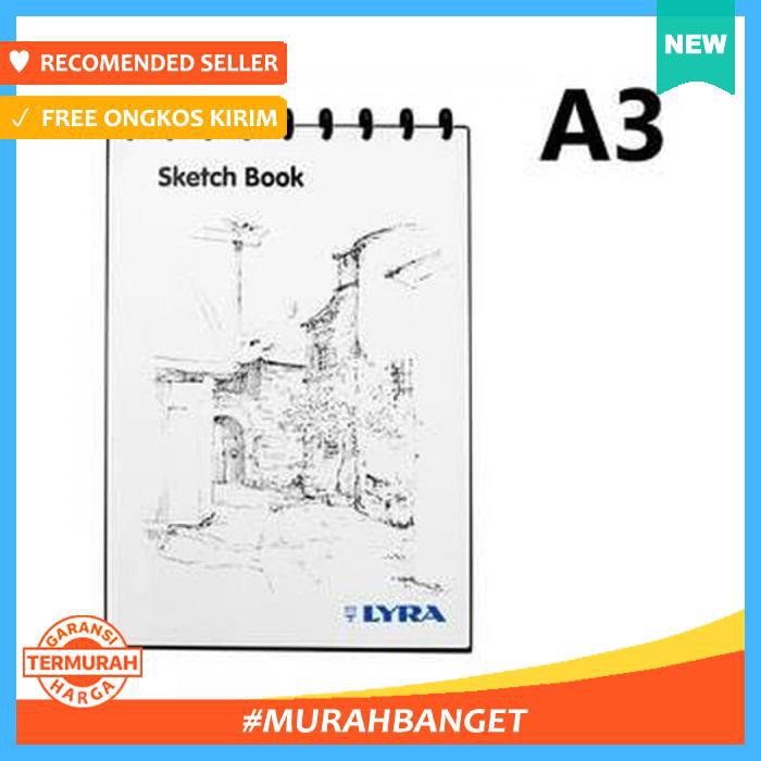 

Buku Sketsa /Sketch book A3 LYRA the best