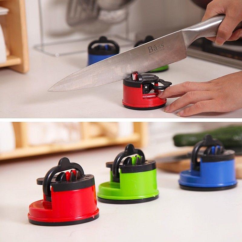 Alat Pengasah Asah Pisau Dapur Suction Pad Knife Sharpener 20066