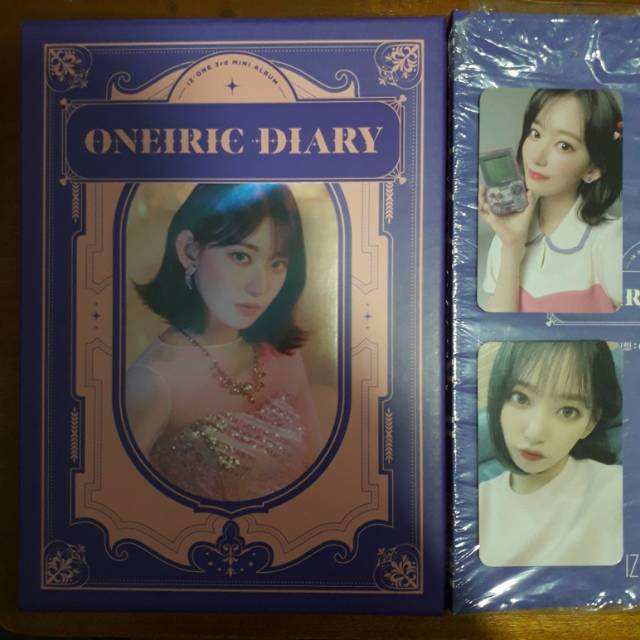 IZ*ONE / IZONE ONEIRIC DIARY ALBUM ONLY [ ONEIRIC VER. ] MIYAWAKI SAKURA + PC (PHOTOCARD) DIARY VER.