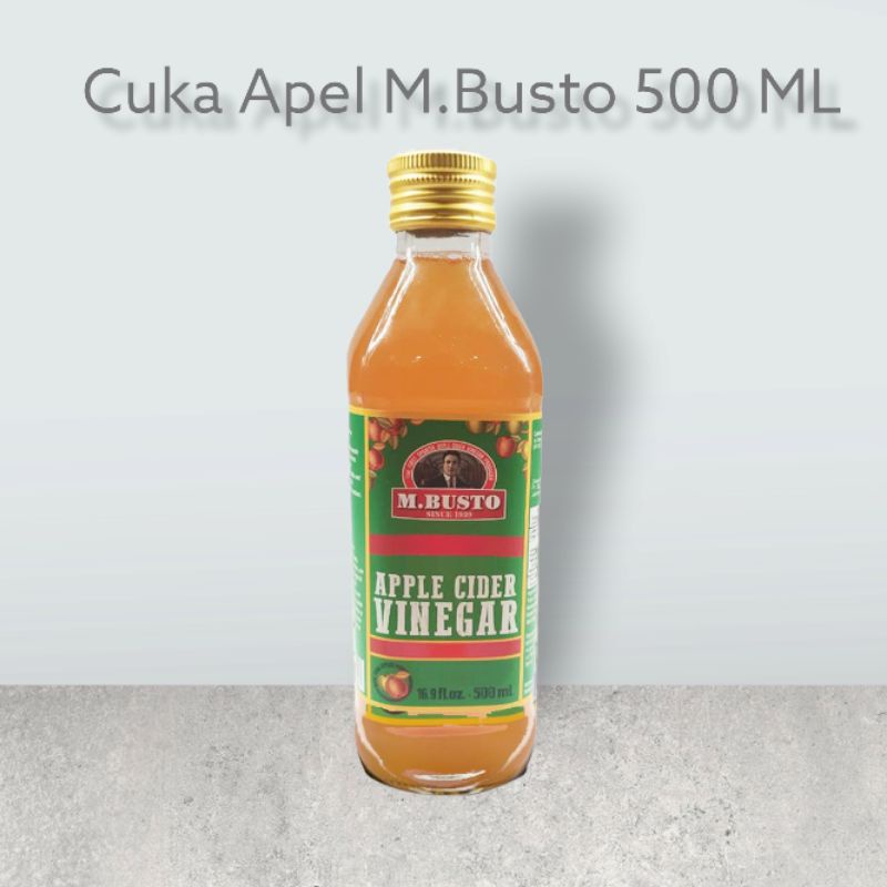 

Cuka Apel M.Busto 500 ML Apple Cider Vinegar
