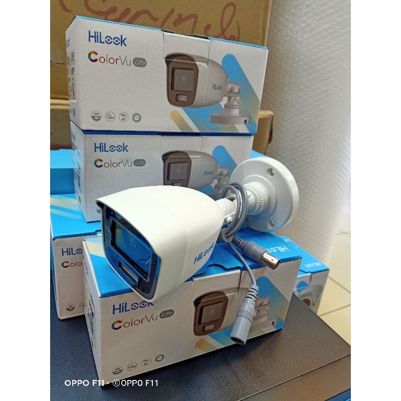 Kamera cctv colorvu hilook turbo hd 2mp 1080p malam tetap berwarna