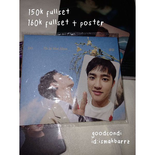 Album D.O. EMPATHY digipack ver. fullset unsealed | album only | pc only | kyungsoo exo