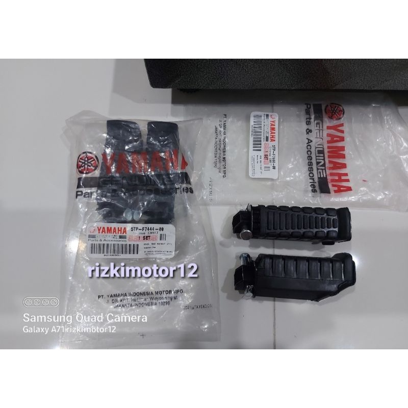 FOOTSTEP STEP KARET BELAKANG YAMAHA JUPITER /VEGA R NEW /Z1 /KING KUALITAS ORI