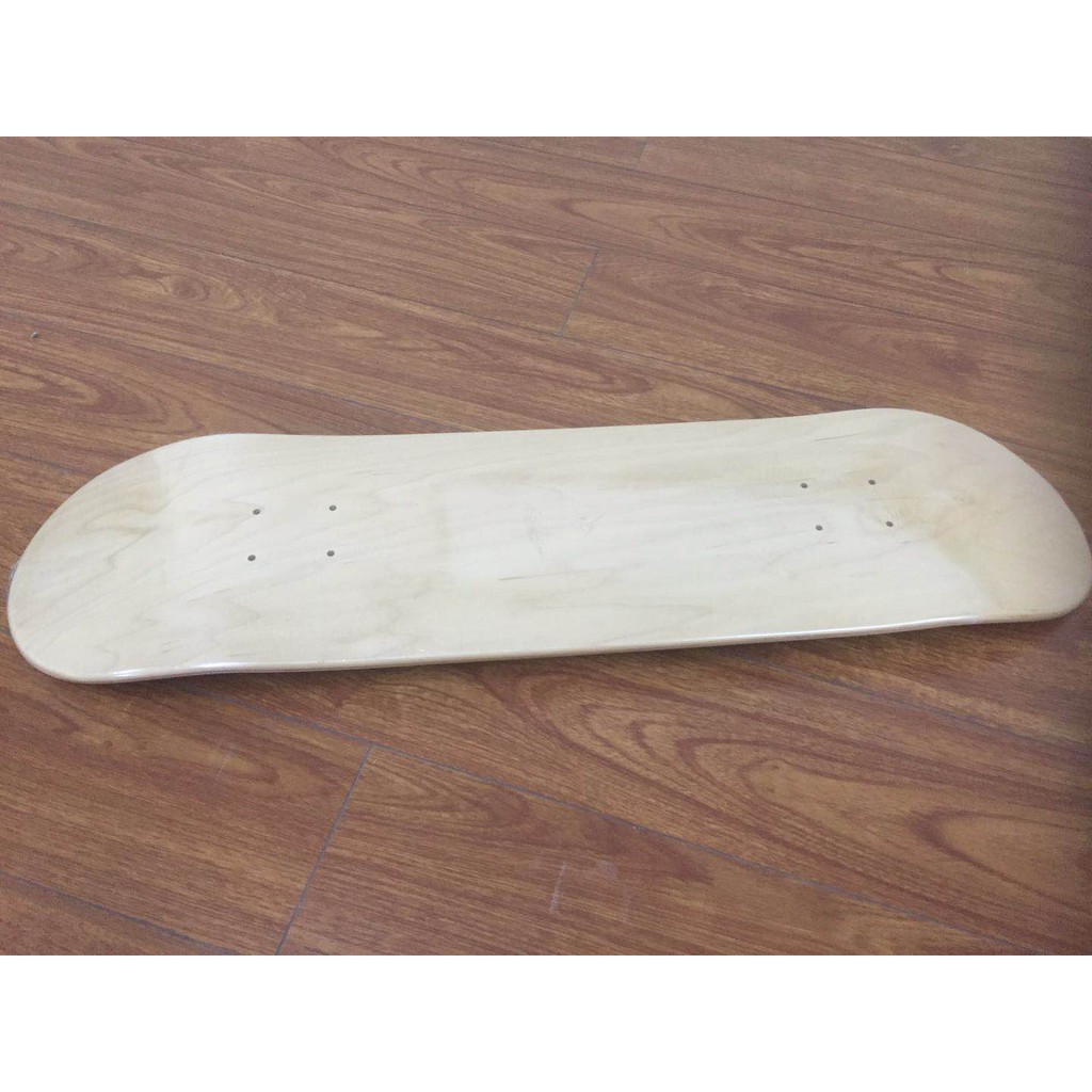 Deck only Mainan skateboard 7 Ply 31x8 &quot;Bahan Kayu Maple Untuk Hobikoleksi DIY