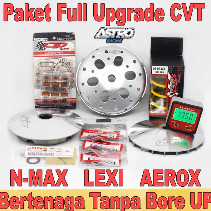 Full Spek CVT Upgrade NMAX AEROX 155 LEXI 125