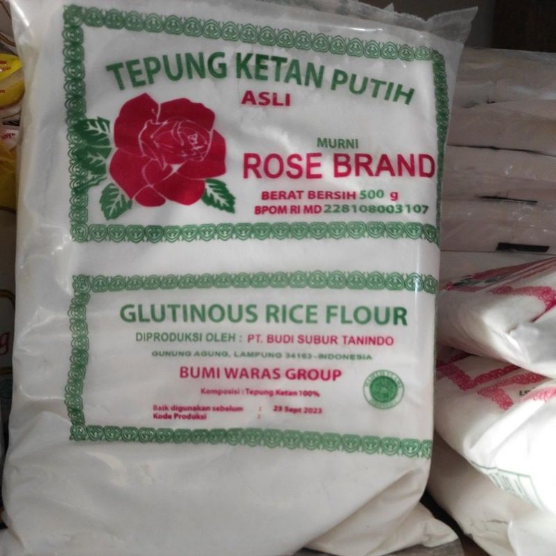 

Tepung ketan rosebrand putih