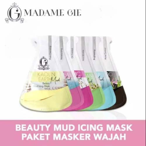 MADAME GIE BEAUTY MUD ICING MASK / MASKER SACHET MADAM GIE