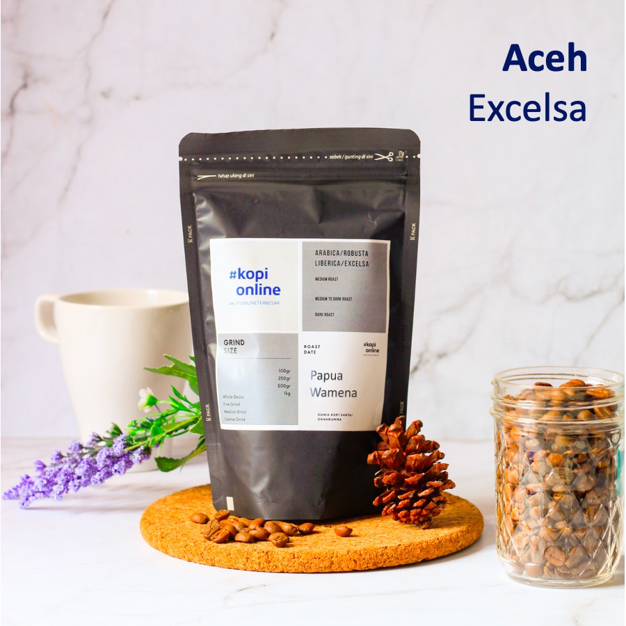 

Excelsa Aceh 100 gr Biji/Bubuk Kopi