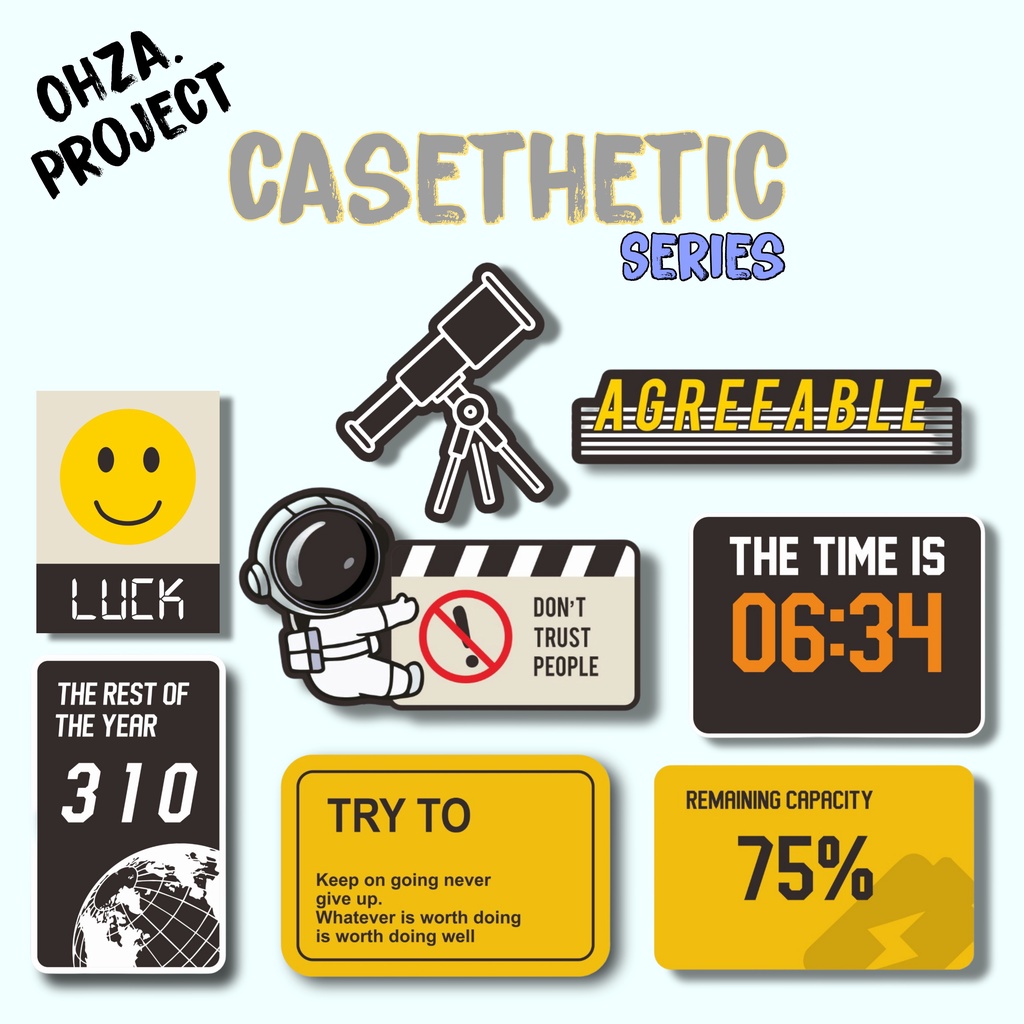 

STIKER CASETHETIC SERIES STIKER CASE HANDPHONE LAPTOP TUMBLR STIKER ANTI AIR STIKER CUSTOM SKATEBOARD STIKER KOPER MOTOR HELM STICKER AESTHETIC