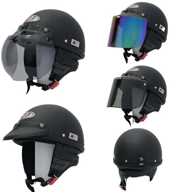 Helm Chip Jpn Hitam Dof
