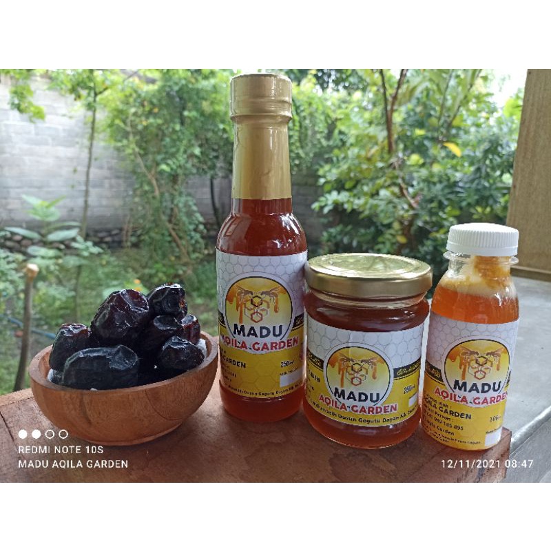 

Madu Aqila Garden/Madu Murni Hutan dan Trigona 250 mill