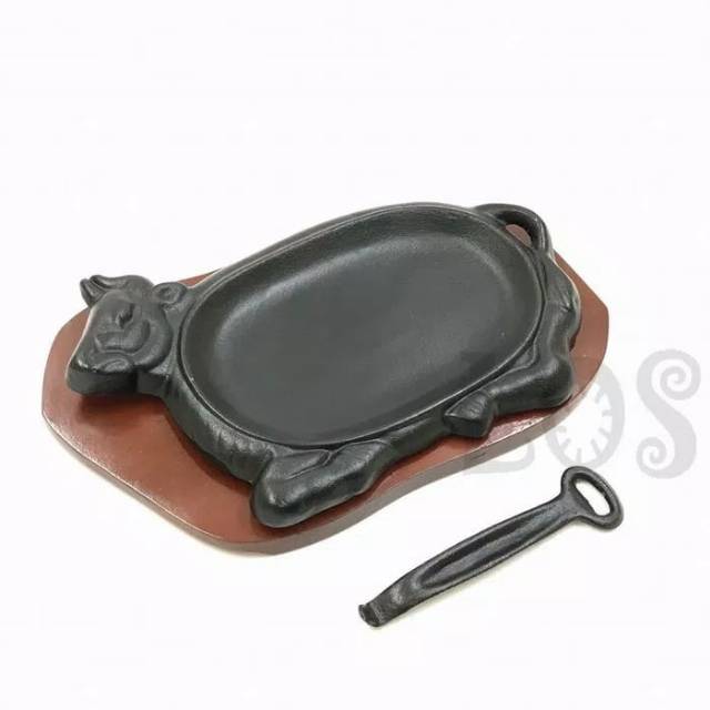 Piring Steak Sunrise Sapi Hot Plate