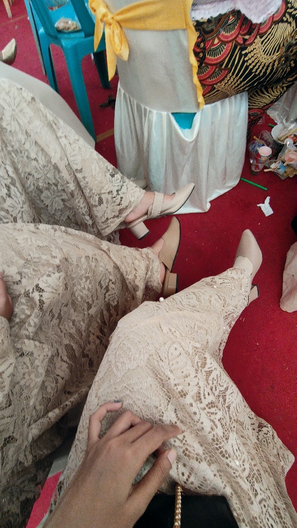 (ori _6 Varian Warna) Wou Batik Couple Amalia Brokat -modern Batik Sarimbit Brokat Kebaya - Bs072