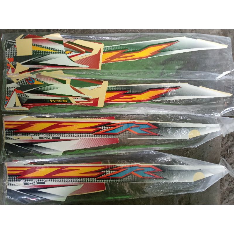 Striping Yamaha F1ZR 2004 merah putih