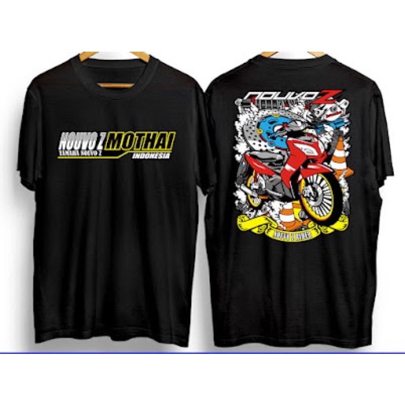 KAOS T-SHIRT termurah/terlaris kaos racing nouvo z mothai