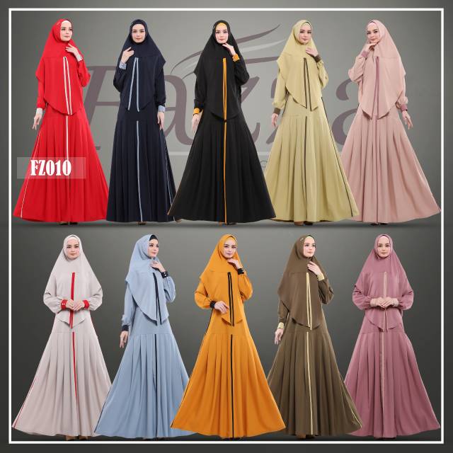 Gamis terbaru syari boutique fazza