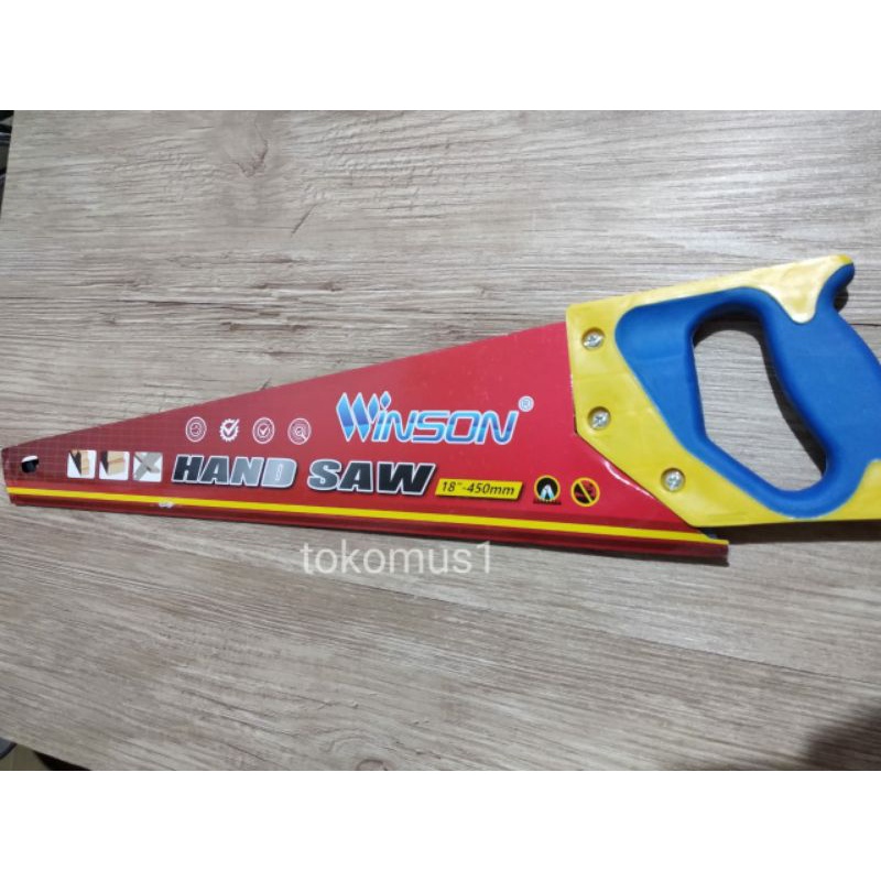 GERGAJI KAYU GOROK GERGAJI 18/20 INCH MURAH-WINSON