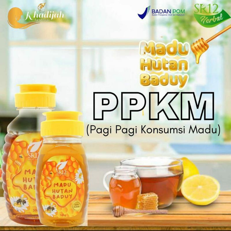 Madu Hutan Baduy / Penambah Stamina Tubuh / Herbal / bpom