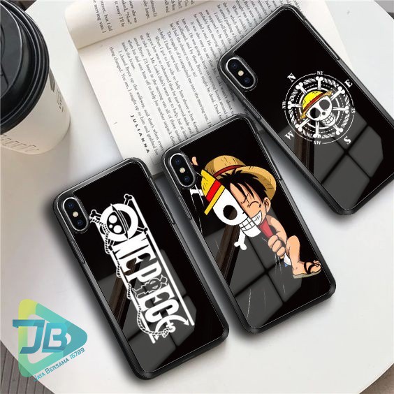 HARDCASE 2D GLOSSY ONE PIECE OPPO VIVO XIAOMI SAMSUNG REALME IPHONE ALL TYPE JB5702