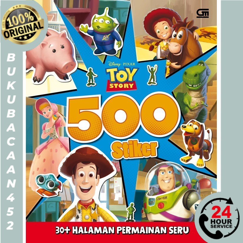 

GRAMEDIA BENGKULU-Toy Story 500 Stiker-(Disney) GPU