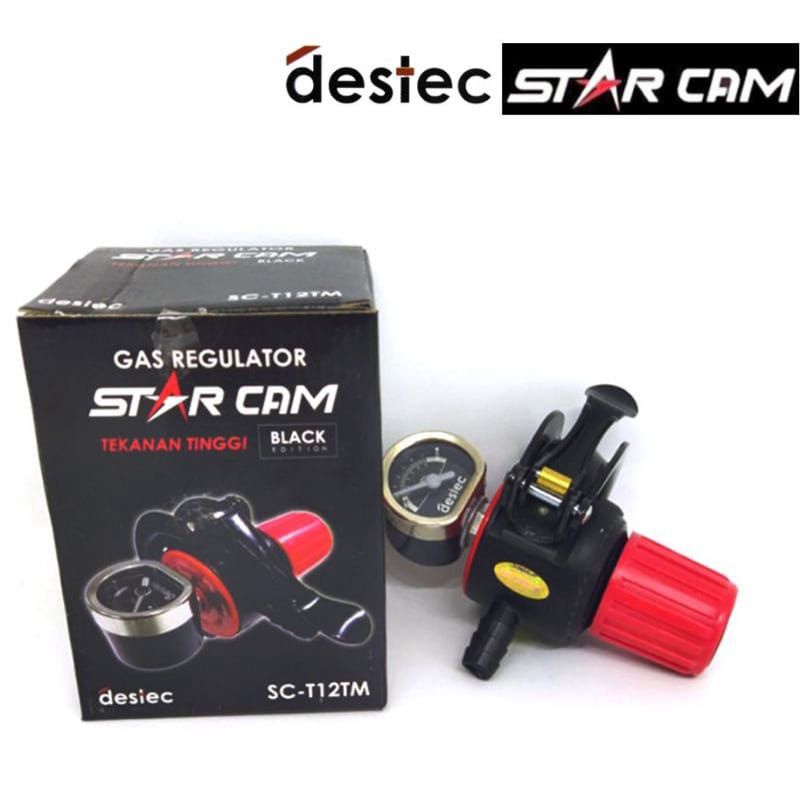 SELANG  2 METER  + 2 KLEM  Starcam, Regulator Gas  HP  High Pressure  SC 112TM  Tekanan Tinggi