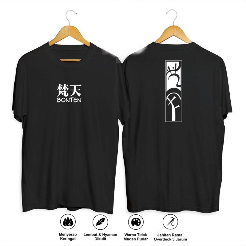 t-shirt baju Kaos ANIME TOKYO REVENGERS BONTEN MAFIA MIKEY LOGO / BAJU BONTEN / kaos mikey / bonten / kaos tenjiku