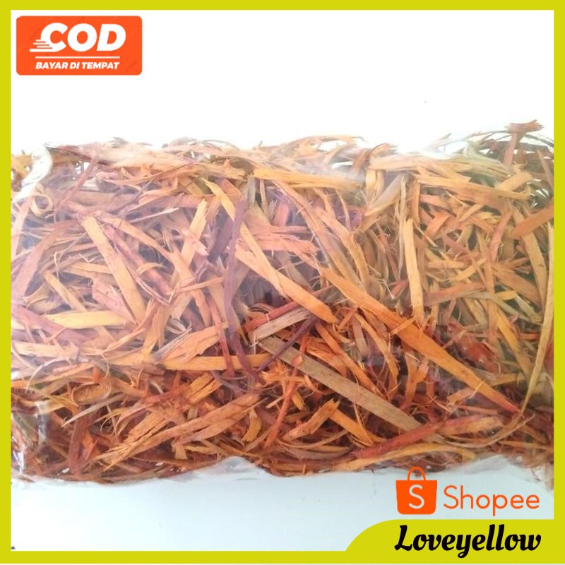 

Bisa COD Kayu Secang Serut 200gr 100% Asli dan Alami