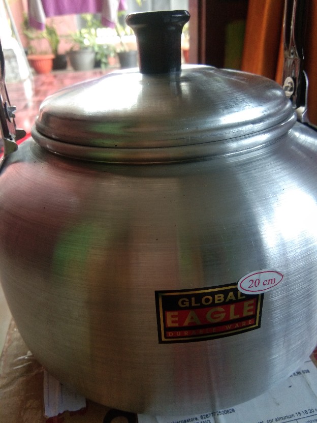 Teko Minum Masak / Ceret  Cor Almunium 16 18 20 Cm Global Eagle