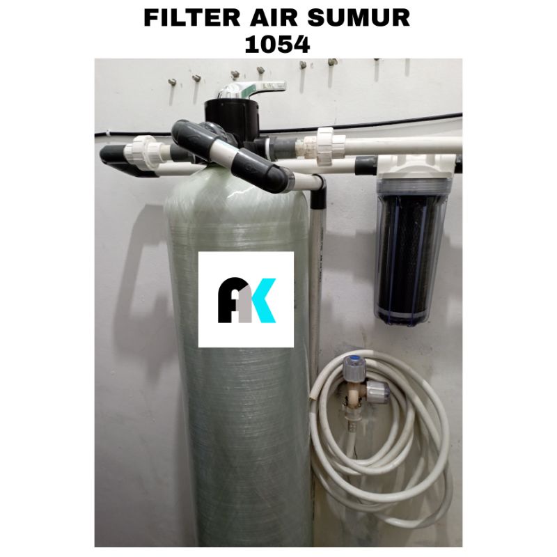 FILTER AIR SUMUR / FRP 1054 / PENJERNIH AIR / BAU / ZAT BESI