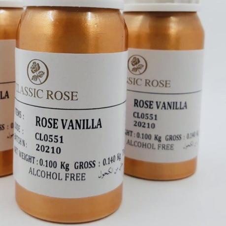 ➥ SEARAH ROSE VANILLA.ROSE VANILA . ROSE VANILLA BIBIT PARFUME 100GR SEGEL CLASSIC ROSE ➴