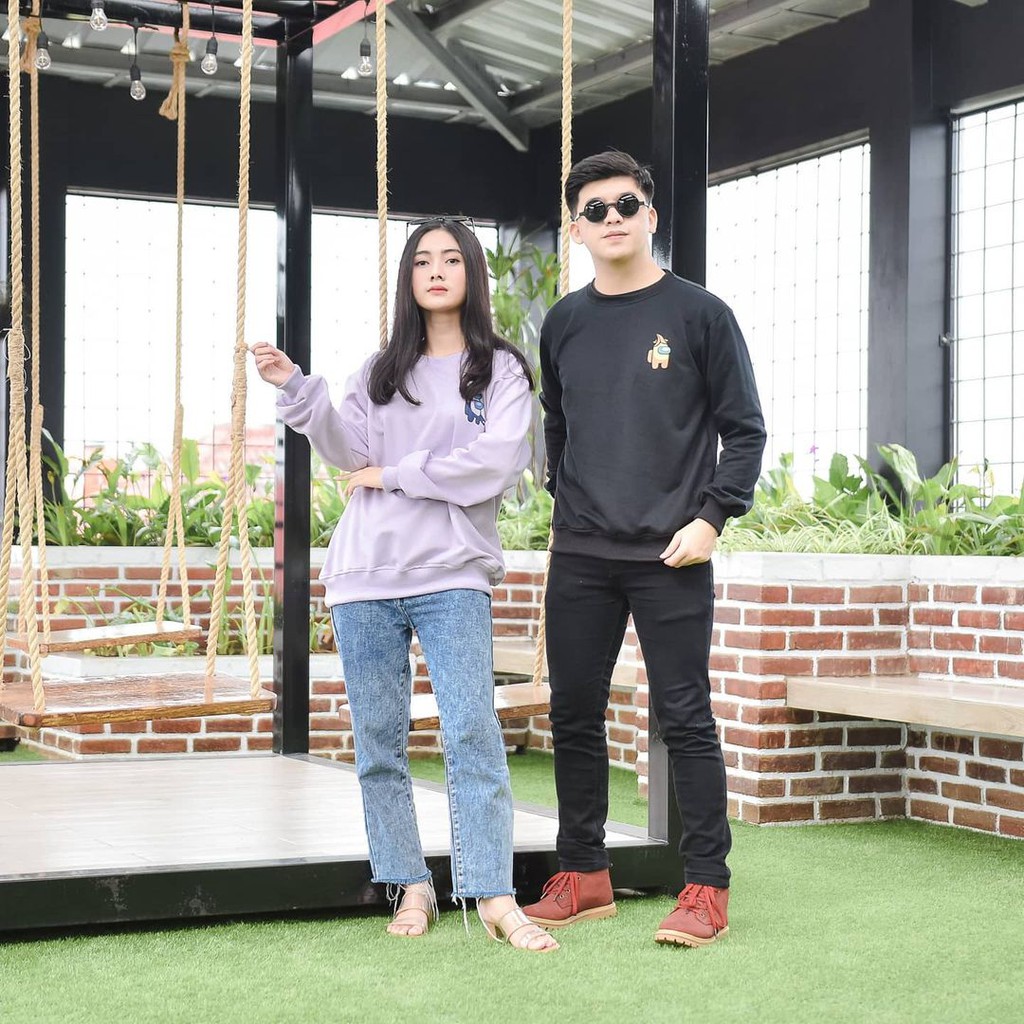 Crewneck Wanita AMONG US / Crewneck Pria AMONG US / Sweater Wanita AMONG US / Sweater Pria AMONG US