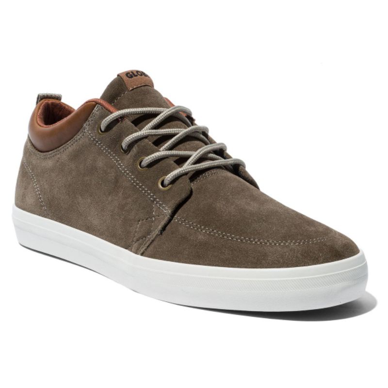 Sepatu Globe GS Chukka Shoe - Walnut/Off White / Original Globe Skate