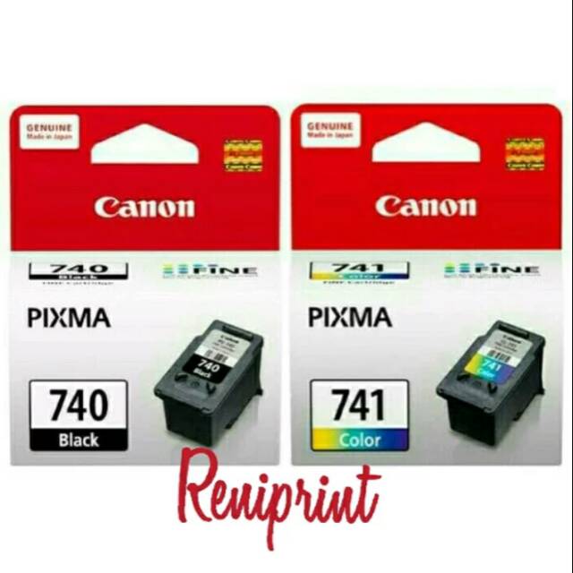 cartridge canon 740 741