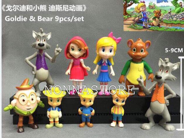 Figure - Figurine - Pajangan Hatsune Miku , Super Wing , Paw Patrol , Goldie &amp; Bear [ SET ]