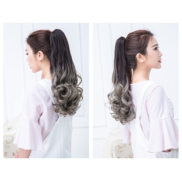 Ponytail Ombre Tali Pita dan Jepit / KIMIKO OFFICIAL