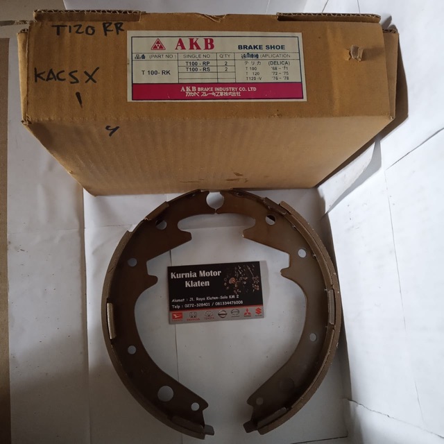 Kampas Rem Belakang Colt T120-78