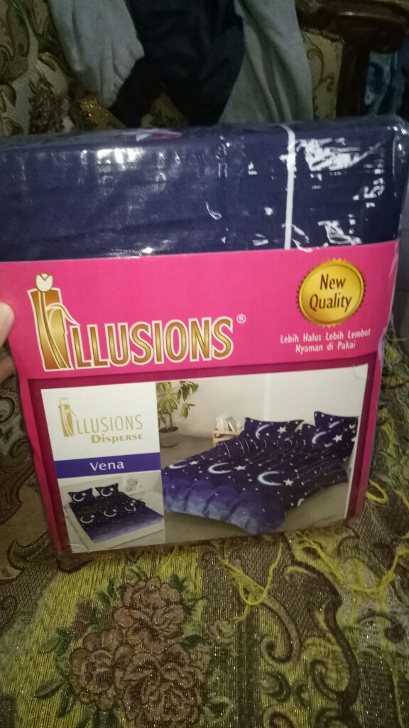 Ww - Illusions Sprei Pilihan Motif - King / Queen B2 (180x200 / 160x200)