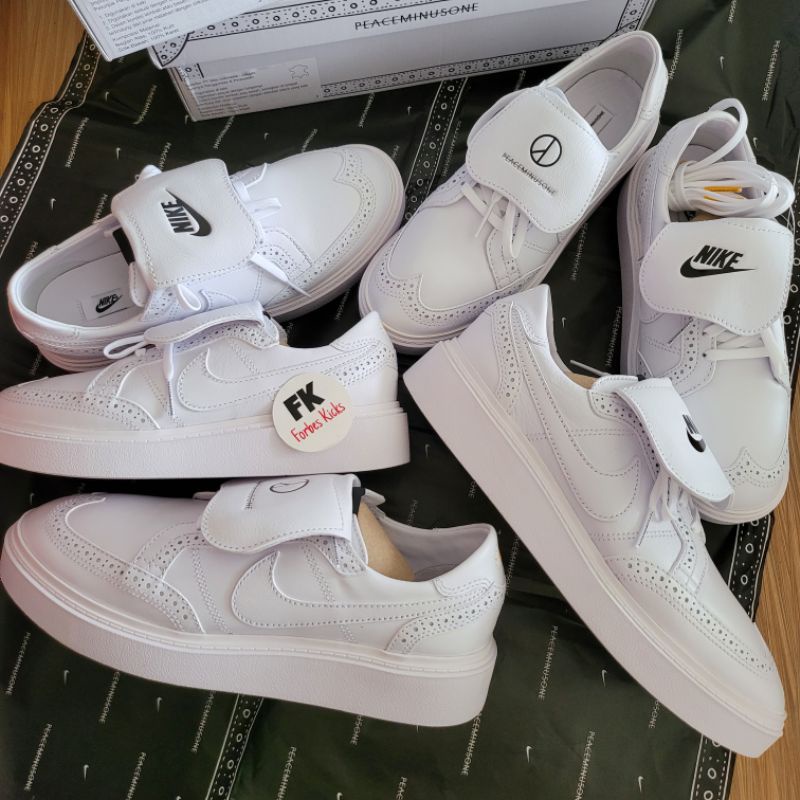 Nike Kwondo 1 G-Dragon Peaceminusone Triple White || pmo g dragon
