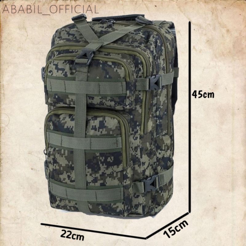 RANSEL LIBANON PRIA TERLARIS KAPASITAS 35L