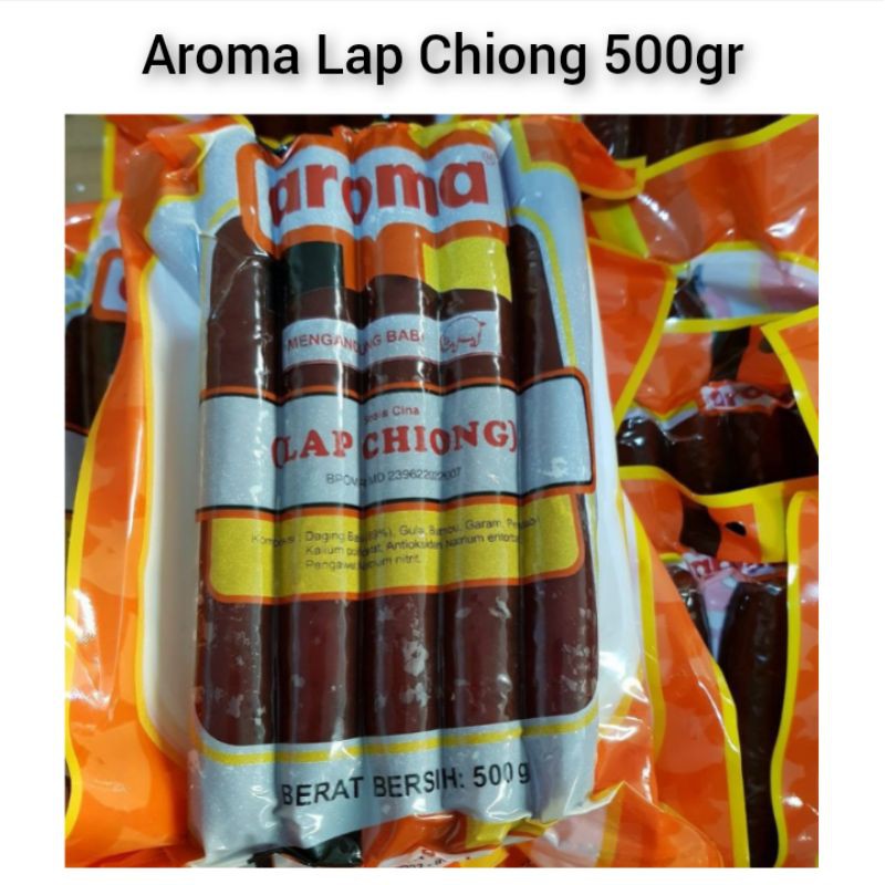 

Aroma Lap Chiong Sosis Babi 500gr