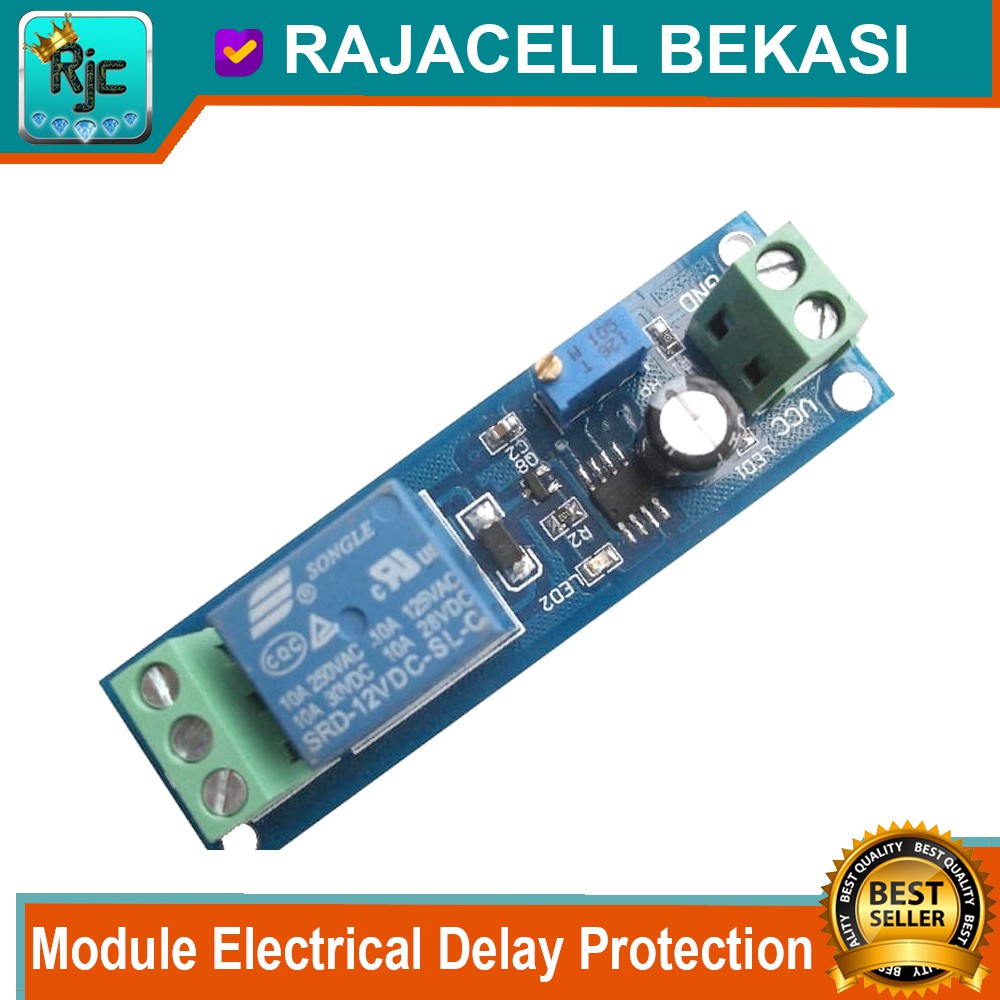 NE555 Delay Timer Monostable Switch Module Electrical Delay Protection