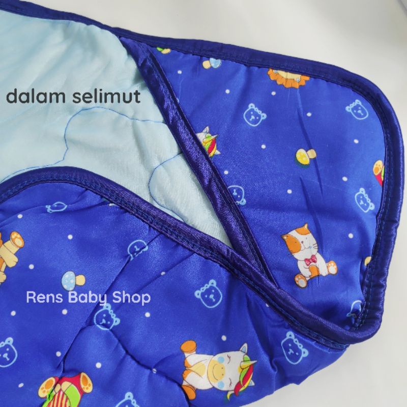 Selimut topi katun bayi newborn baru lahir
