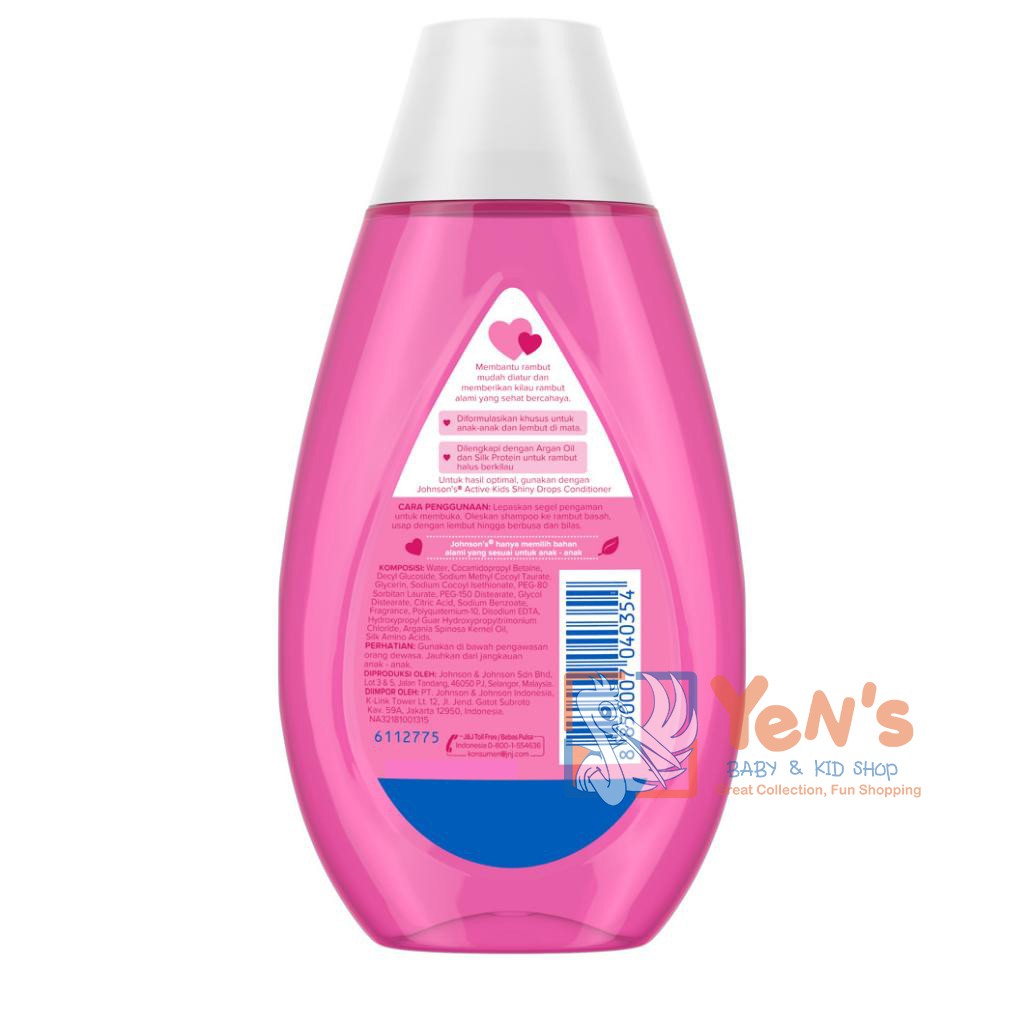 Johnson's Active Kids Shiny Drops Shampoo Shampoo 100ml