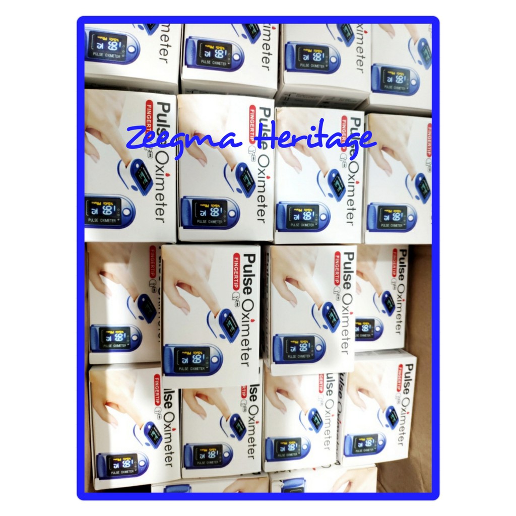 Oximeter Oxymeter Saturasi Heart Rate Detak Jantung