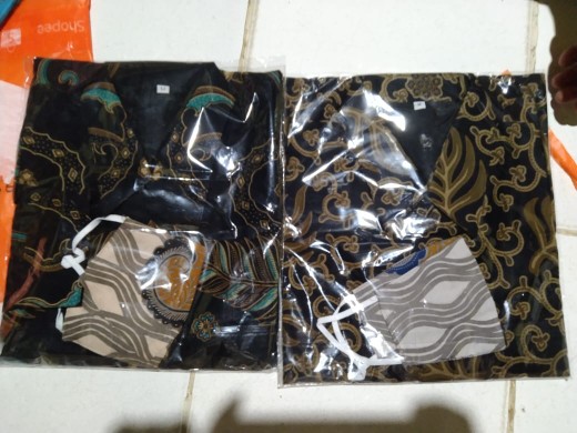 Destamukti Kemeja Batik Pria Lengan Panjang Reguler Fit Lapis Furing Katun Baturaden