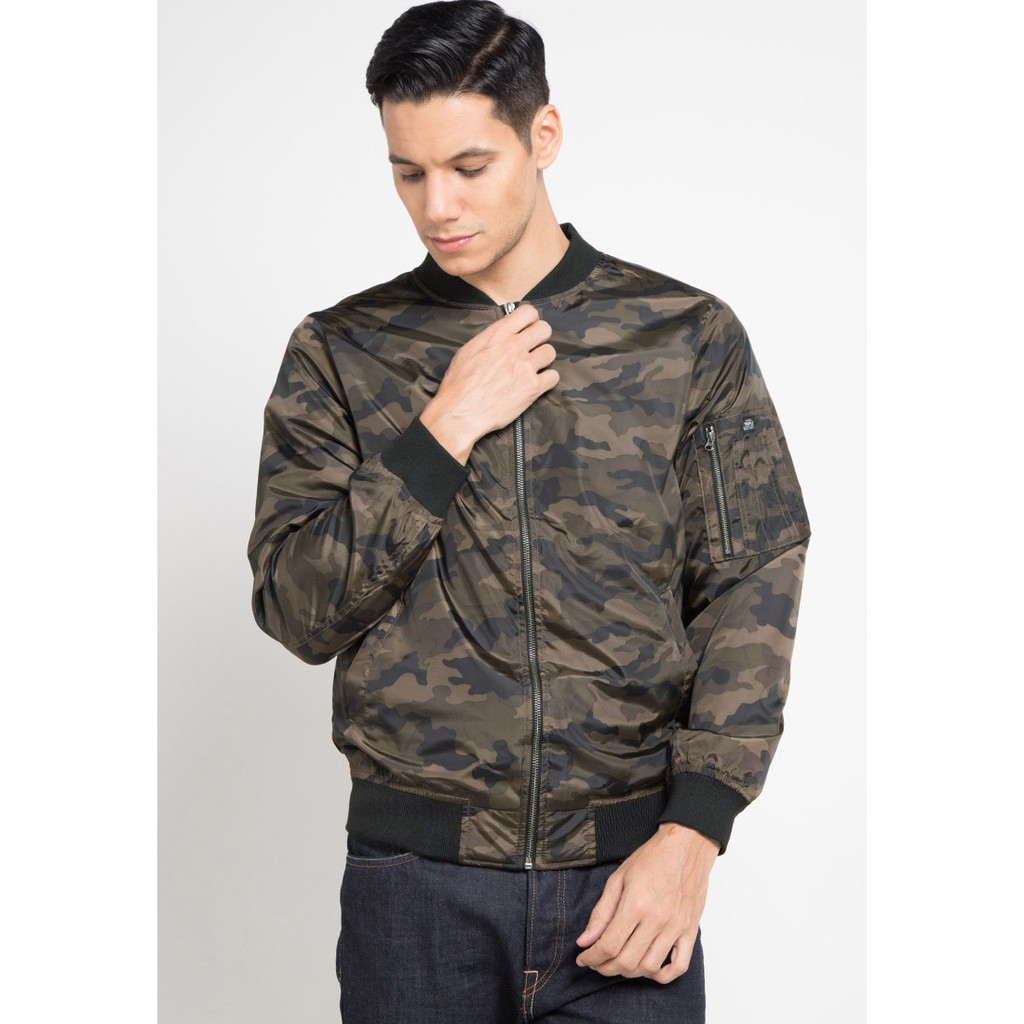 TRIPLE Jaket Bomber Army (JKM 525 01 BRW)