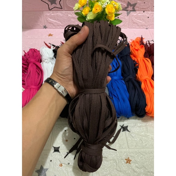 cod 20 pasang tali sepatu gepeng murah/tali sepatu sneakers pria dan wanita/tali sepatu bola/tali sepatu futsal/tali sepatu boots/tali color/tali swuiter/tali sepatu gepeng 1kd/tali sepatu gepeng warna warni/tali gepeng murah 20 pasang cod