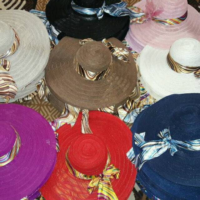 Floppy Hat Anyam Import nylon