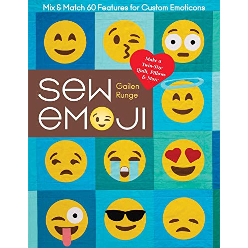 

SEW EMOJI: MIX & MATCH 60 FEATURES FOR CUSTOM EMOTICONS, MAKE A TWIN