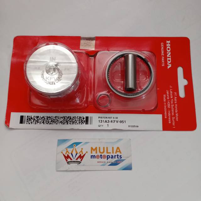 PISTON KIT SUPRA FIT LAMA, FIT NEW, REVO OLD, LEGENDA ASLI HGP 131A1